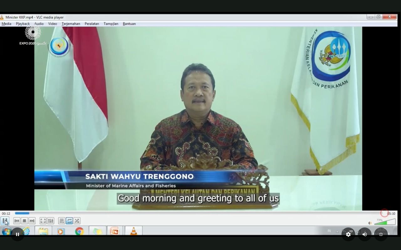 podiumnews.com-KKP Gaungkan Ekonomi Biru di Dubai Expo 2020